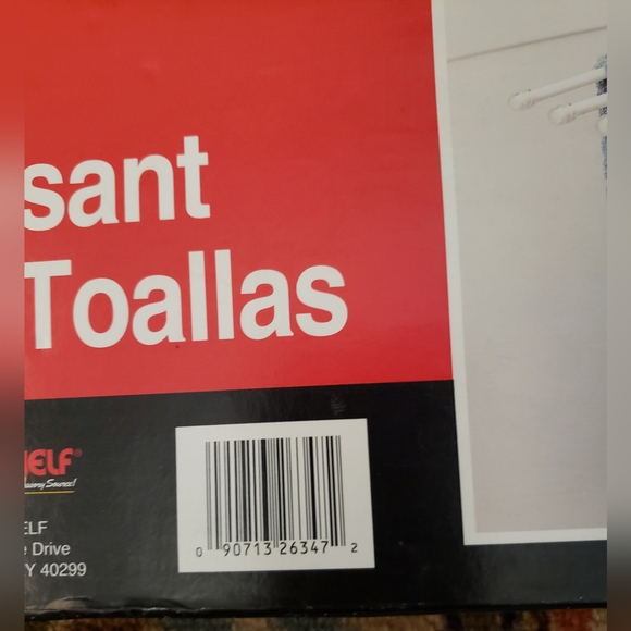 Rev-A-Shelf Pull Out Towel Rack - NEW IN BOX- White - Picture 3 of 6